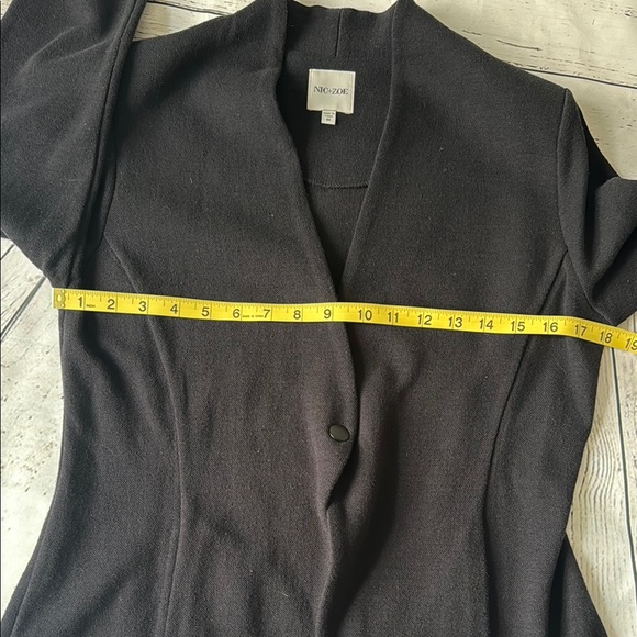 NIC+ZOE Black Blazer Jacket Size M - Picture 8 of 13